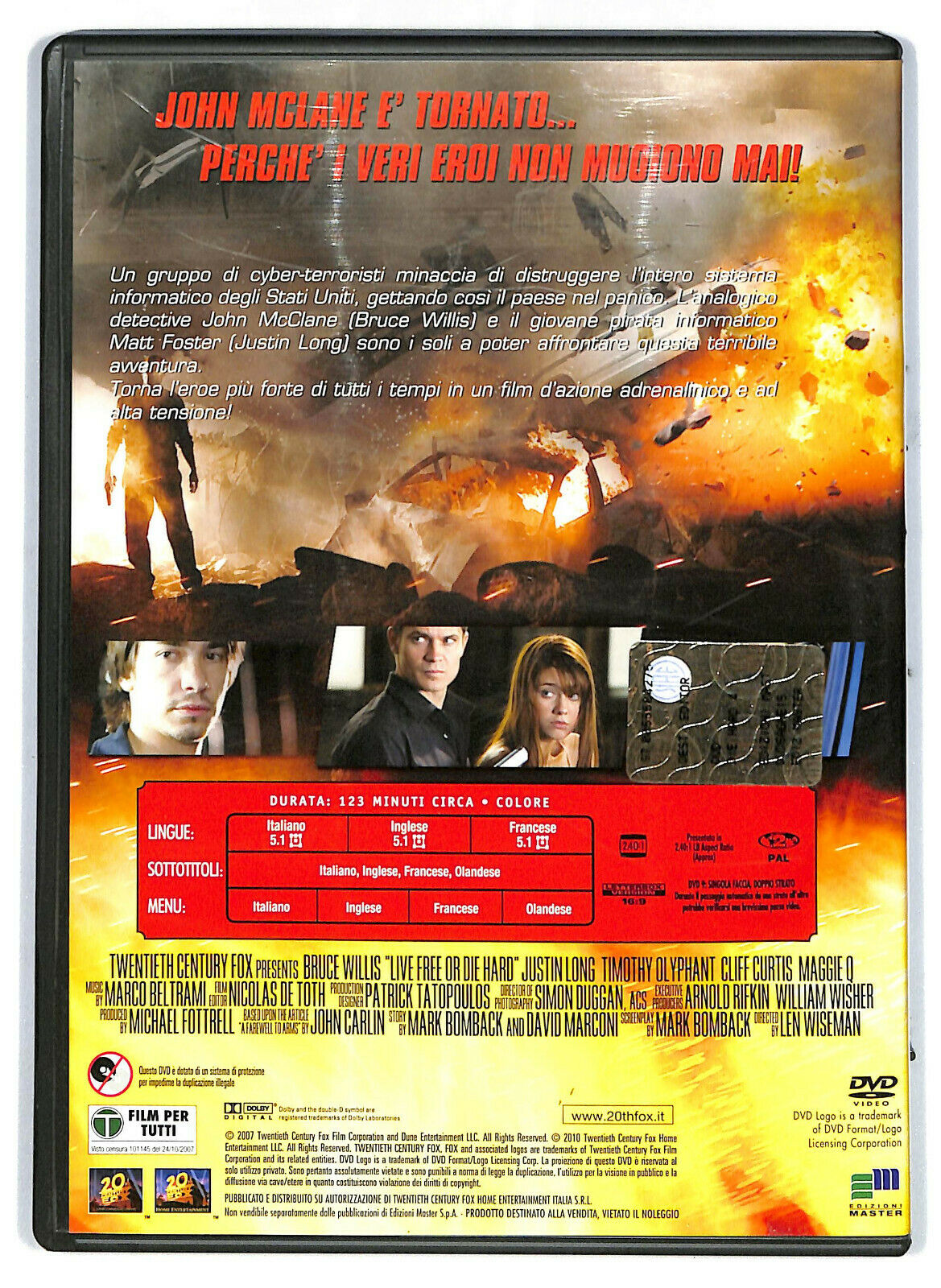 EBOND Die Hard - Vivere o Morire DVD Editoriale D573801