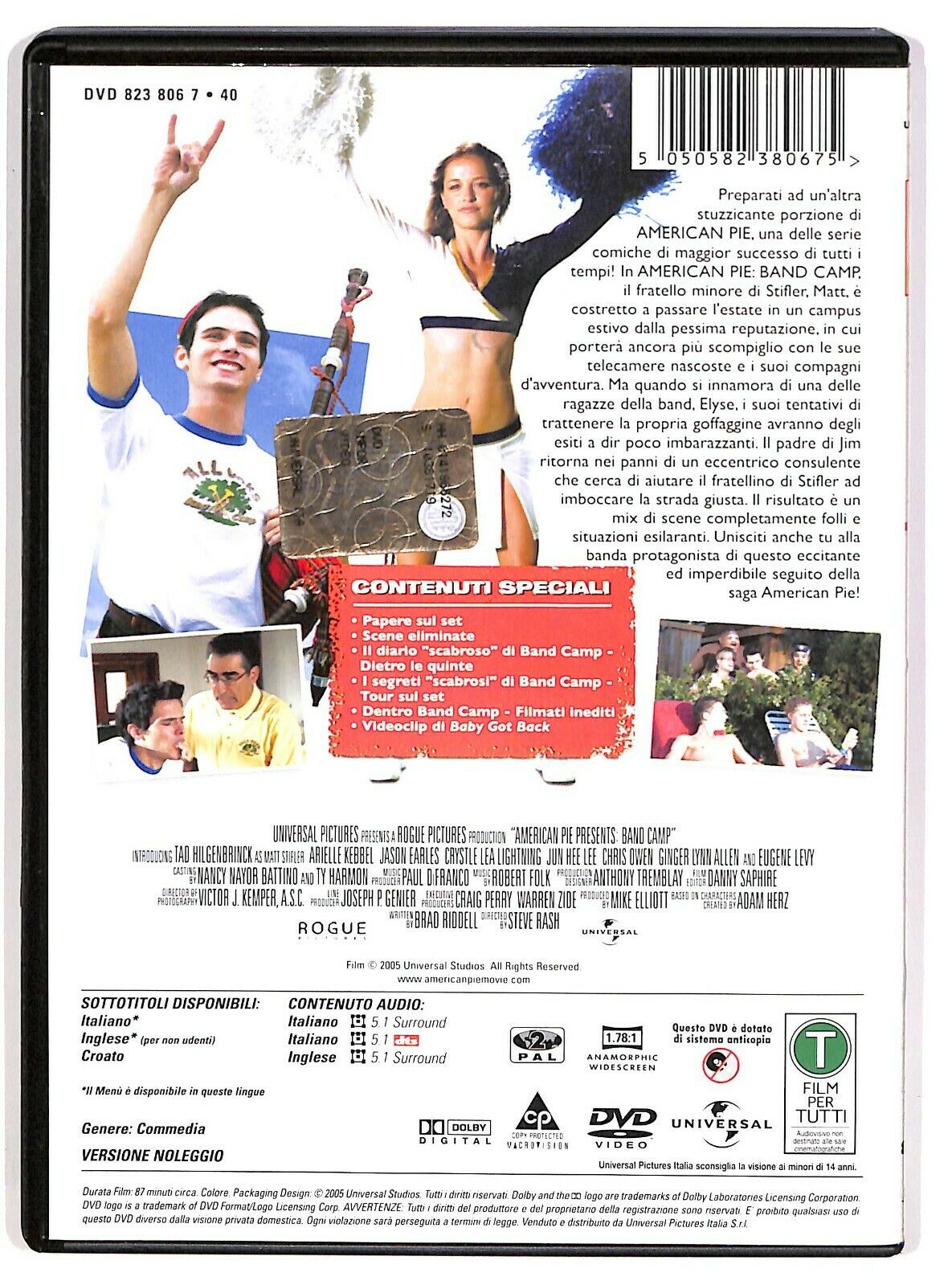 EBOND American Pie 4 - Band Camp DVD Ex Noleggio D573911