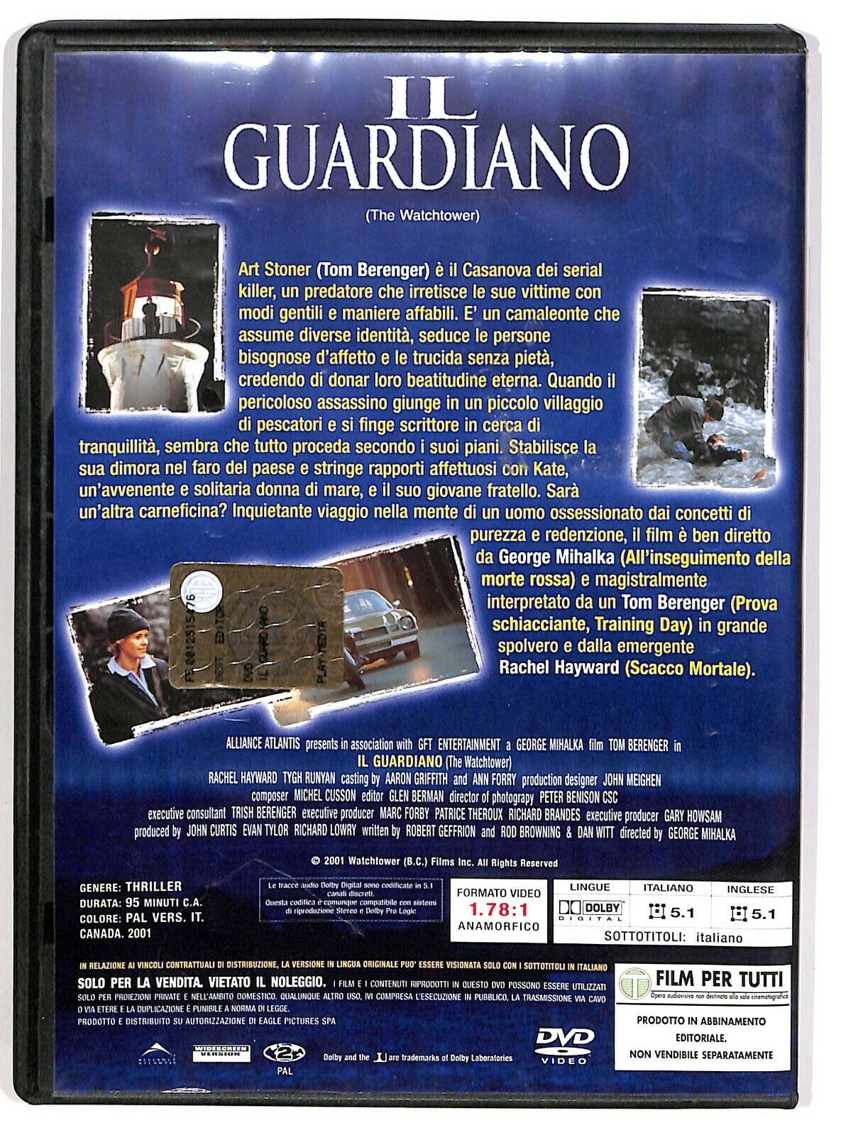 EBOND Il Guardiano (2002) Con Tom Berenger DVD D573916