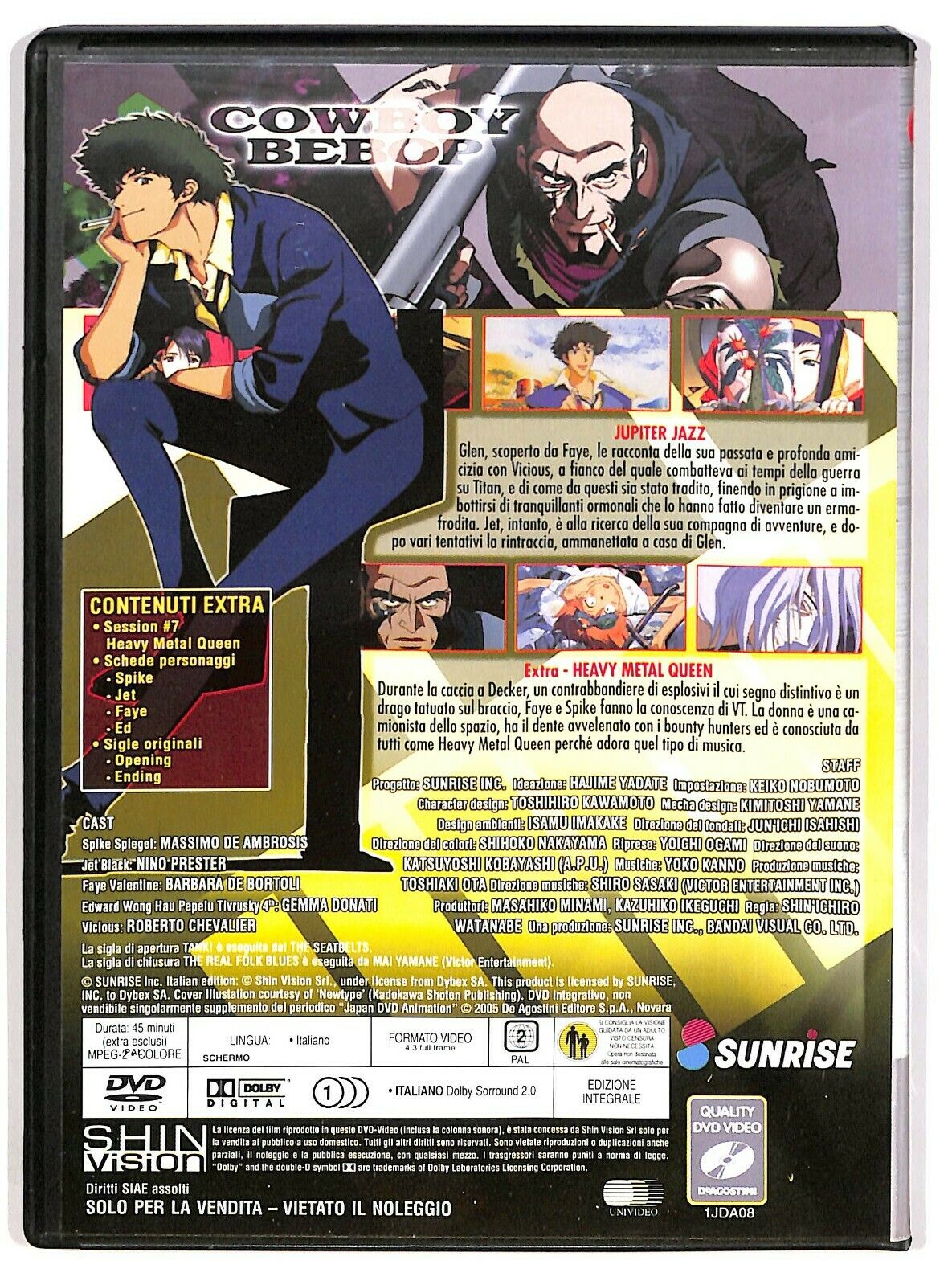 EBOND Cowboy Bebop Jupiter Jazz - Japan Animation DVD Editoriale D573923