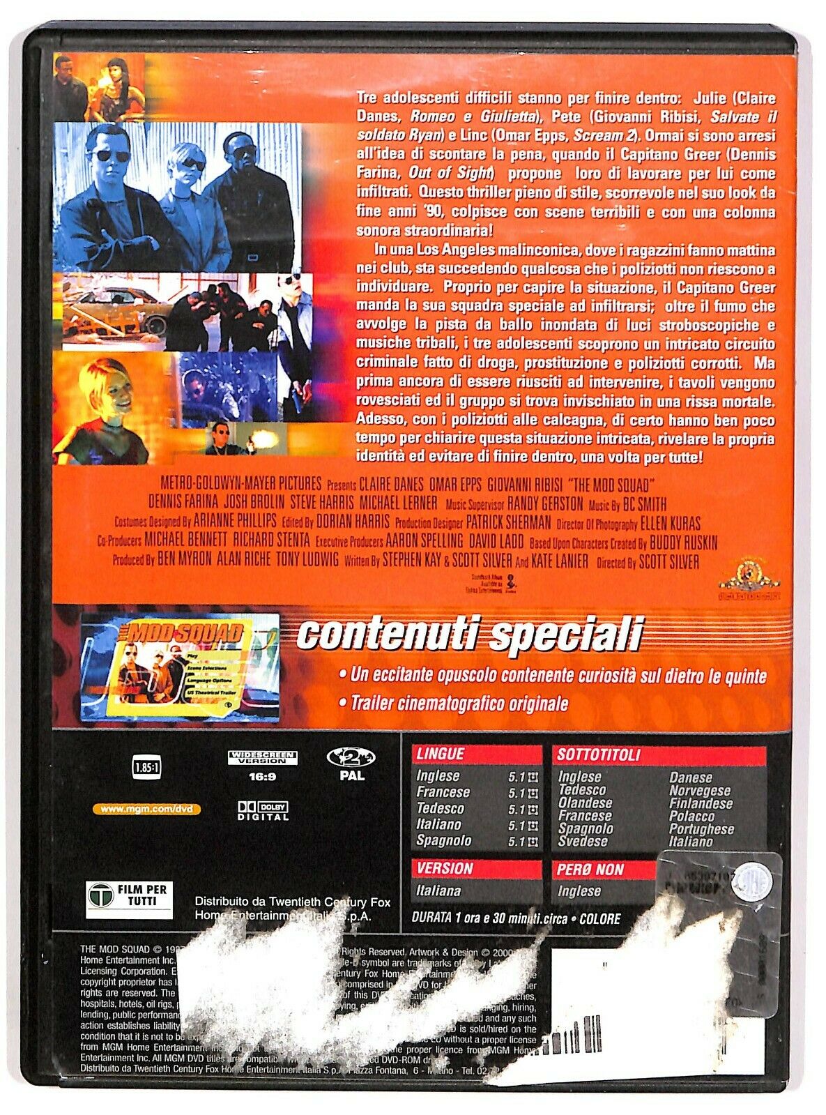 EBOND Gli Infiltrati Con Omar Eps DVD Ex Noleggio D573926