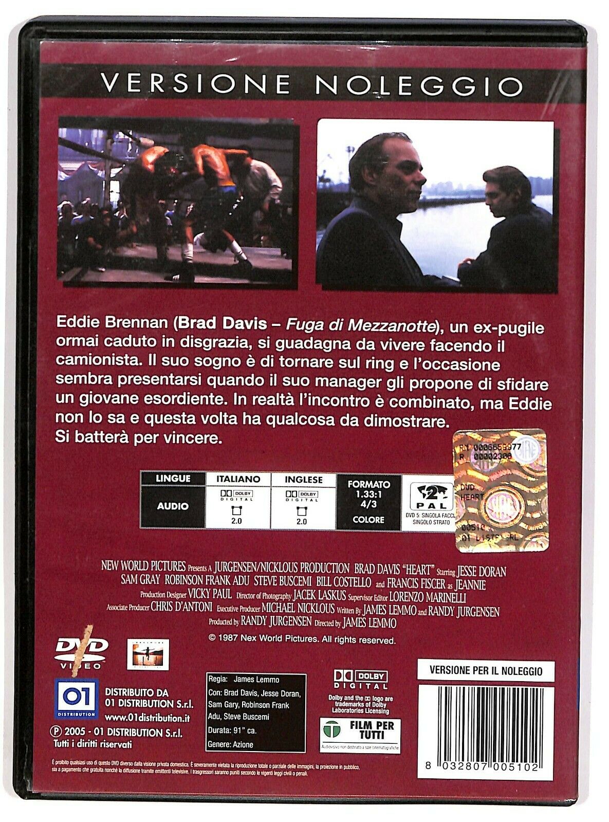 EBOND Heart Di James Lemmo DVD Ex Noleggio D573927