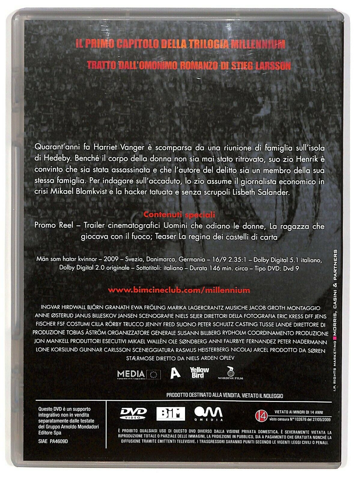 EBOND Uomini Che Odiano Le Donne DVD Editoriale D574129