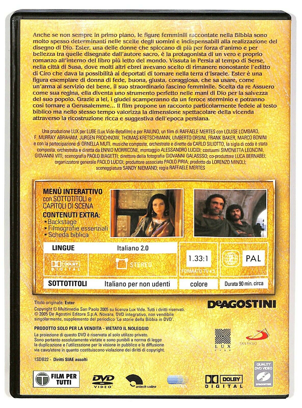 EBOND Ester Di Raffaele Mertes Con Louise Lombard DVD Editoriale D574156