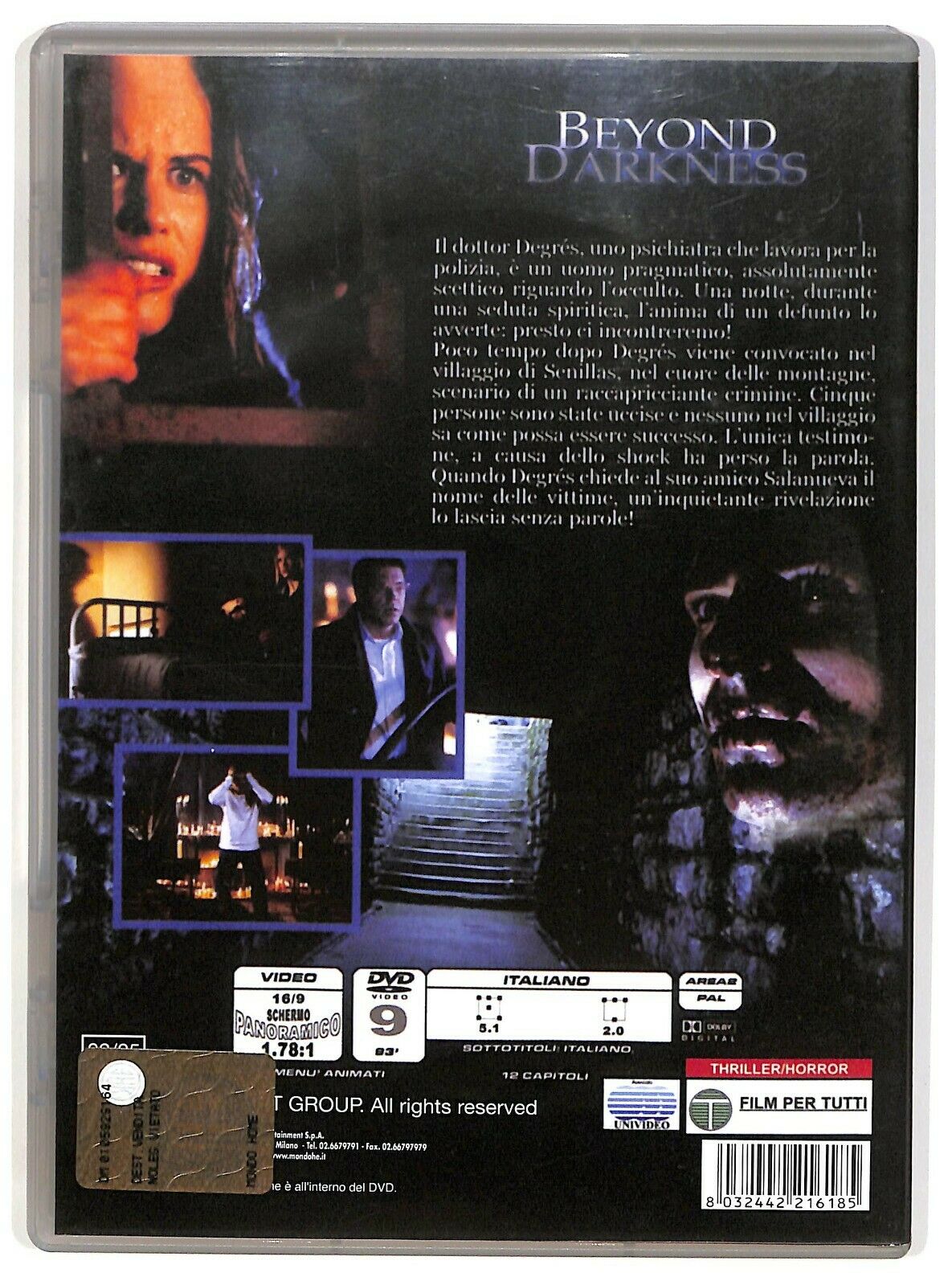 EBOND Beyond Darkness DVD D574161