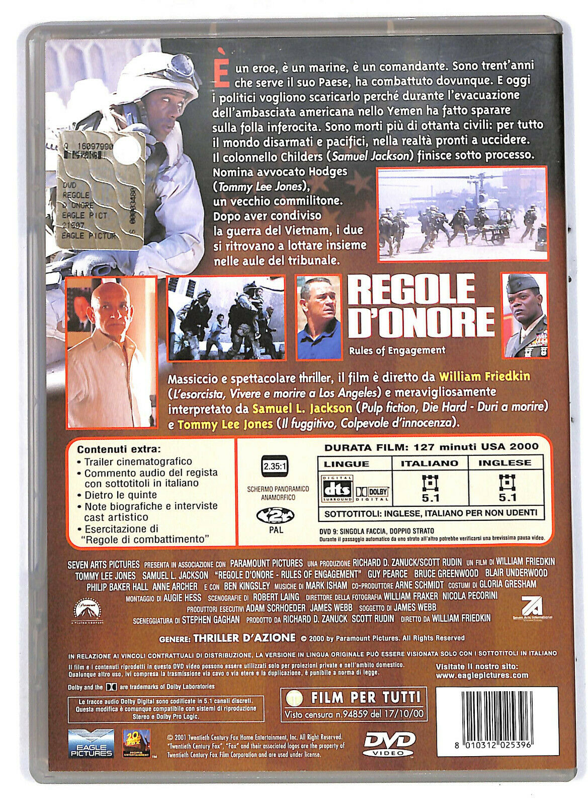 EBOND Regole D'onore DVD D574251