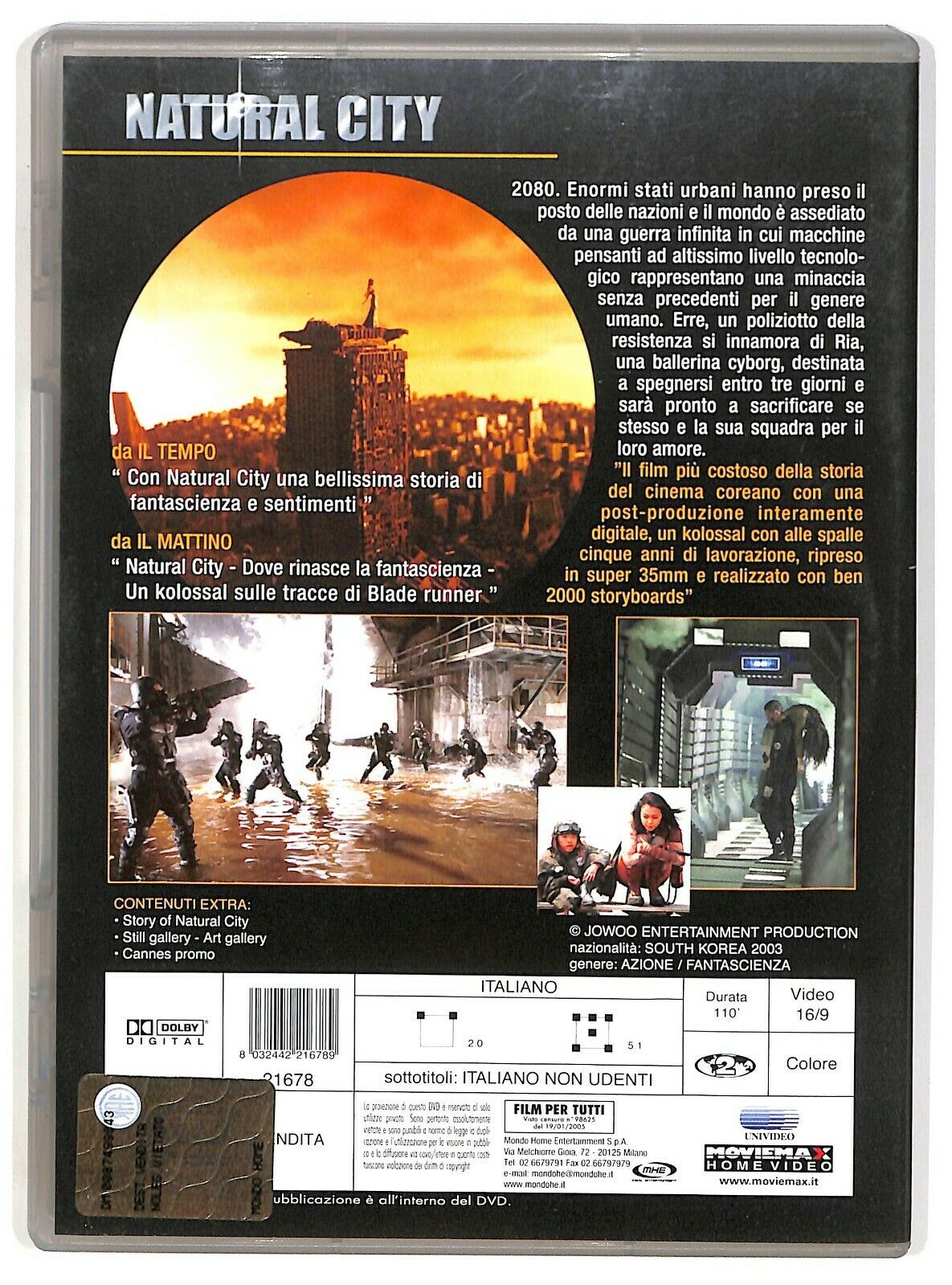EBOND Natural City Di Min Byung-chun DVD D574310