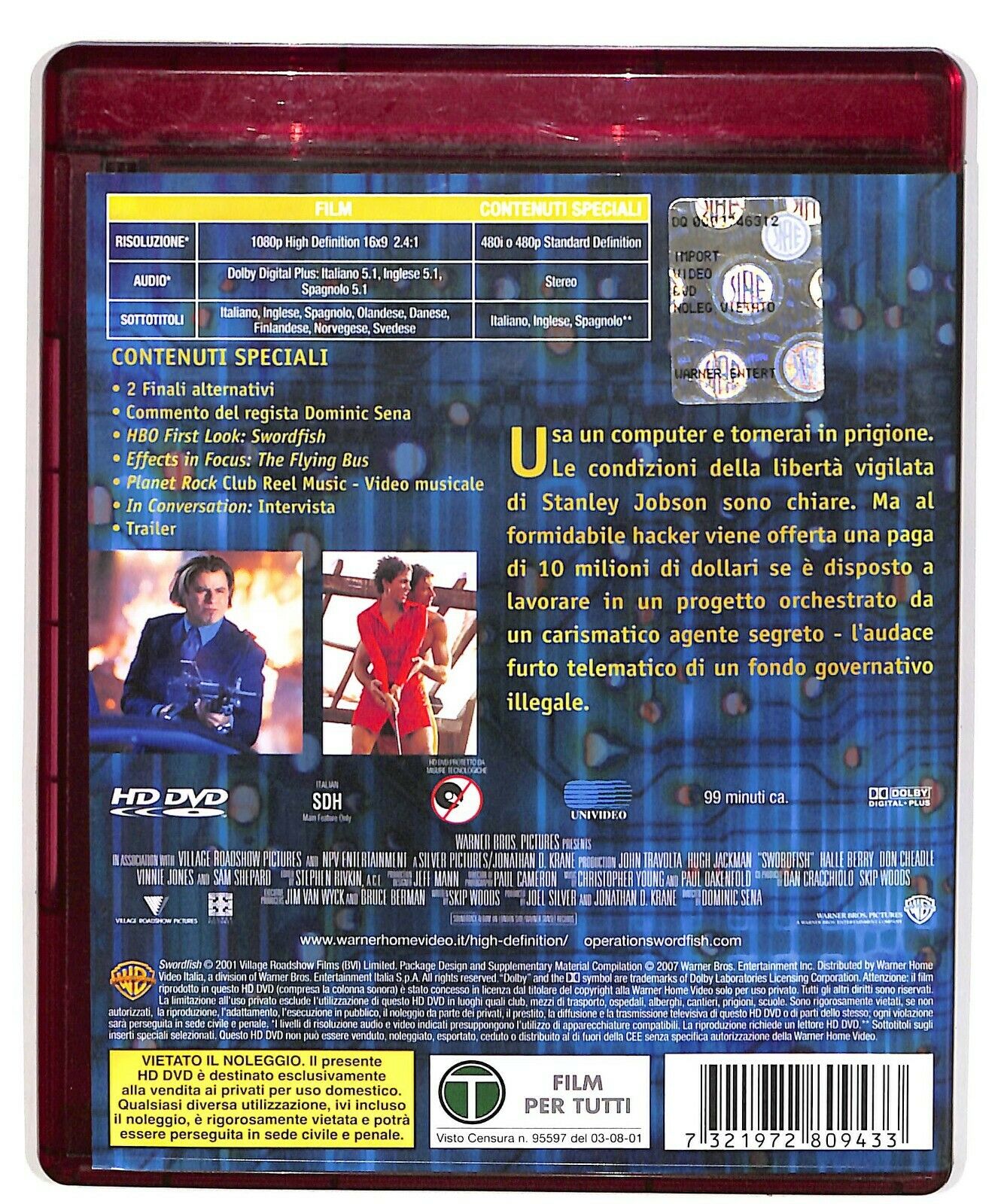 EBOND Codice Swordfish (hd DVD) D574319