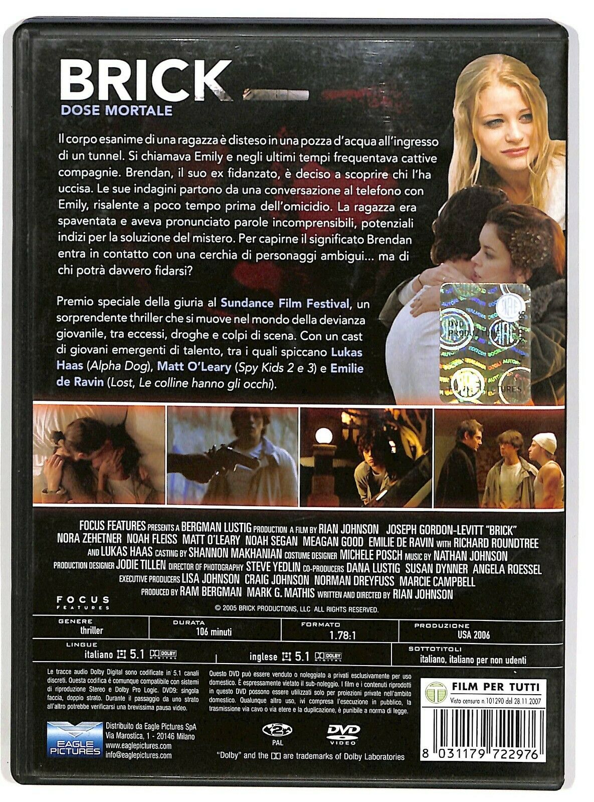 EBOND Brick - Dose Mortale DVD Ex Noleggio D574332