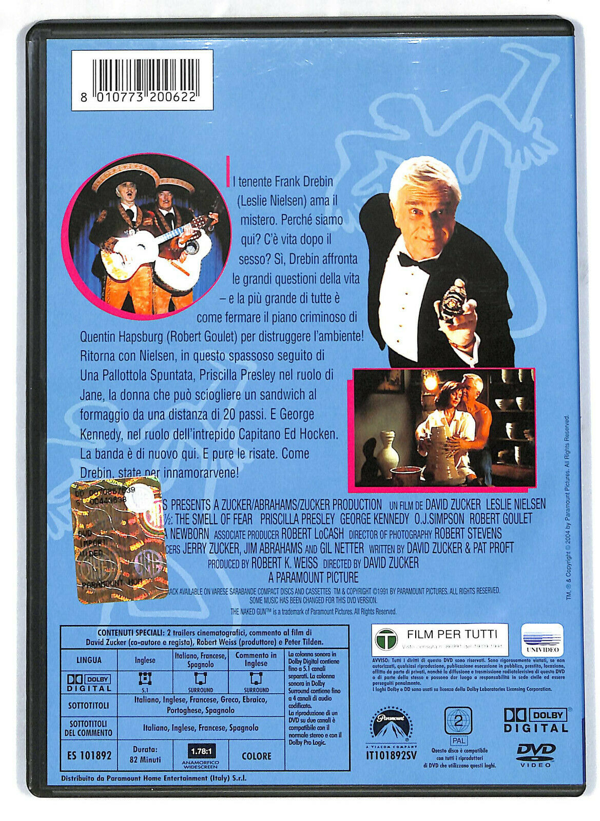EBOND Una Pallottola Spuntata 2½ - L'odore Della Paura DVD D574430