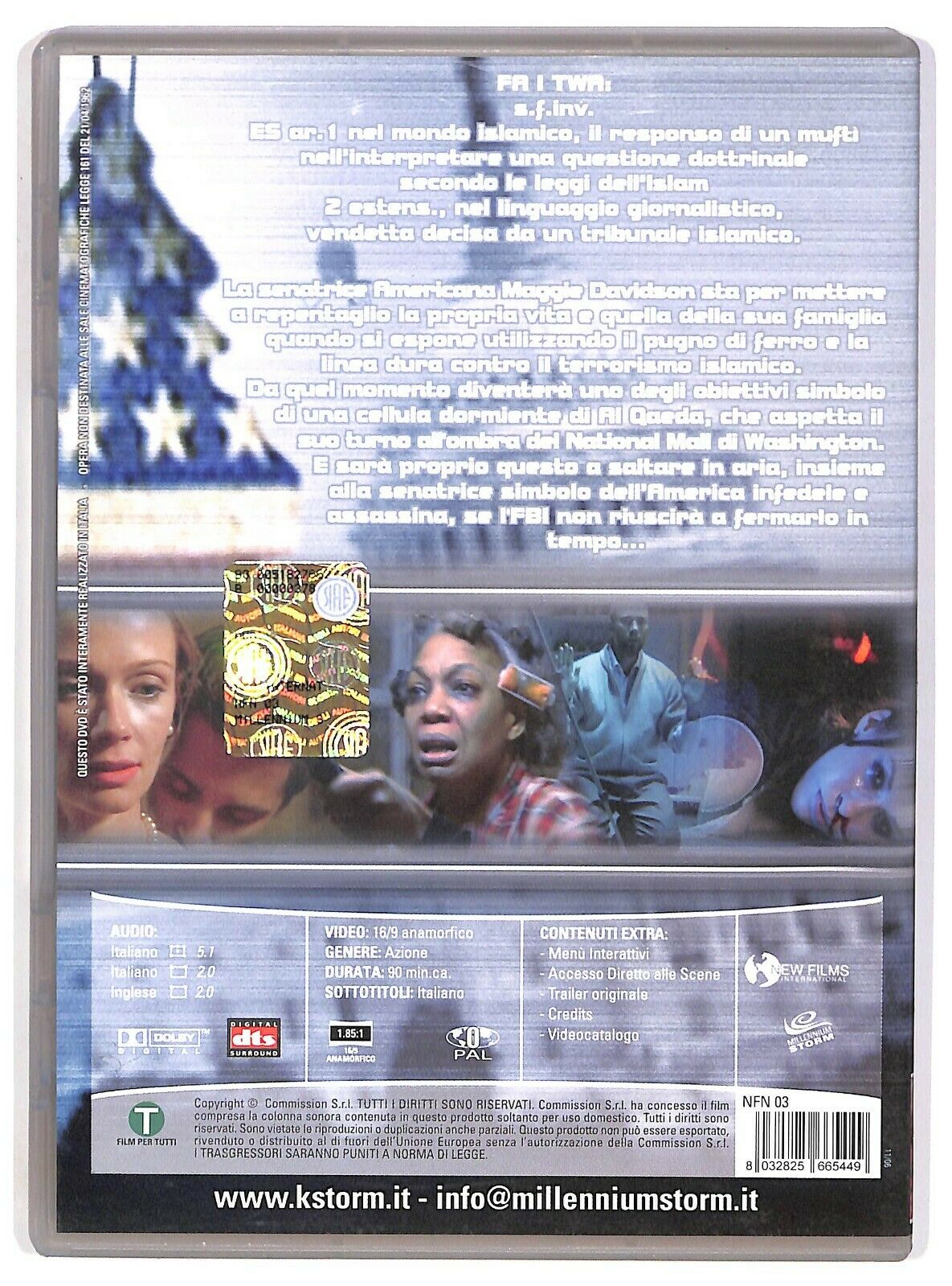 EBOND Fatwa Di John Carter DVD Ex Noleggio D574550