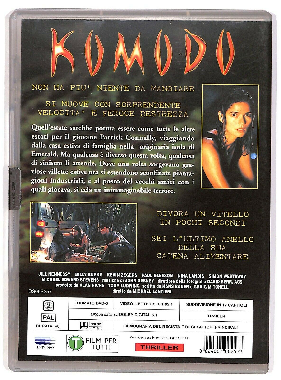 EBOND Komodo Di Michael Lantieri DVD D574568