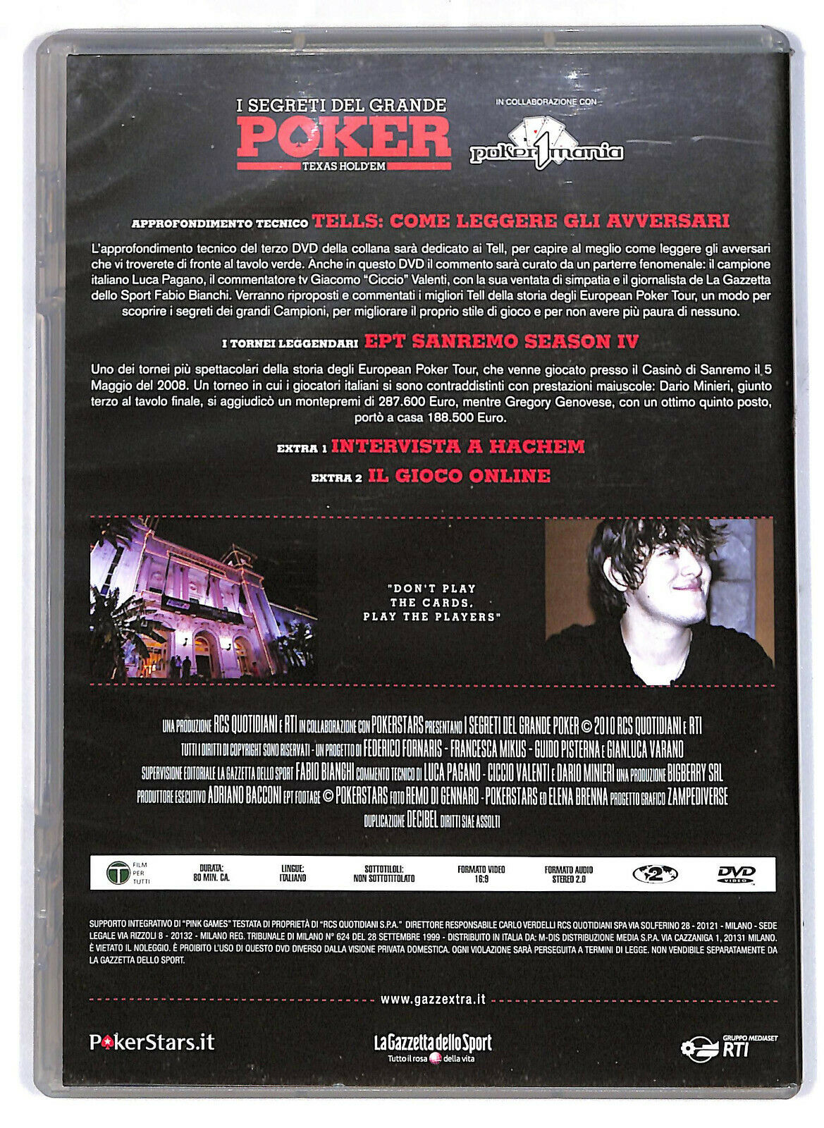 EBOND i Segreti Del Grande Poker - Il Gioco Aggressivo Vol.3 DVD D574601