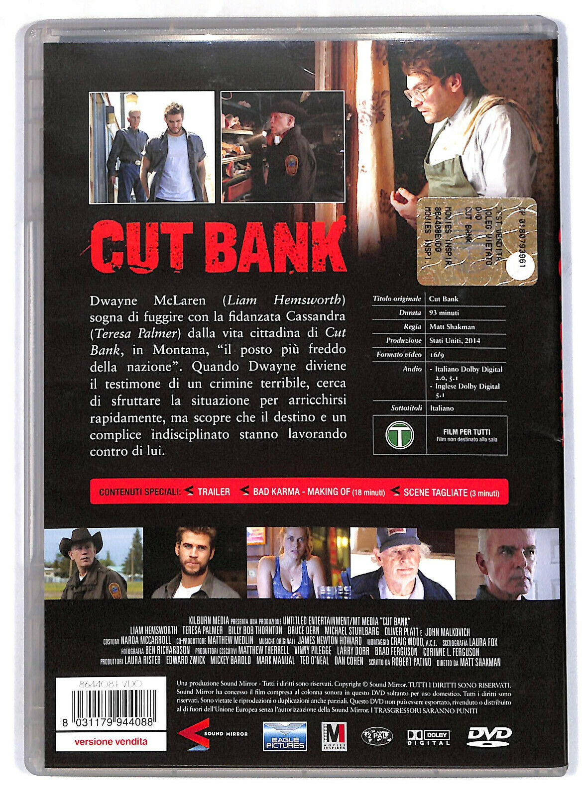 EBOND Cut Bank DVD D574626