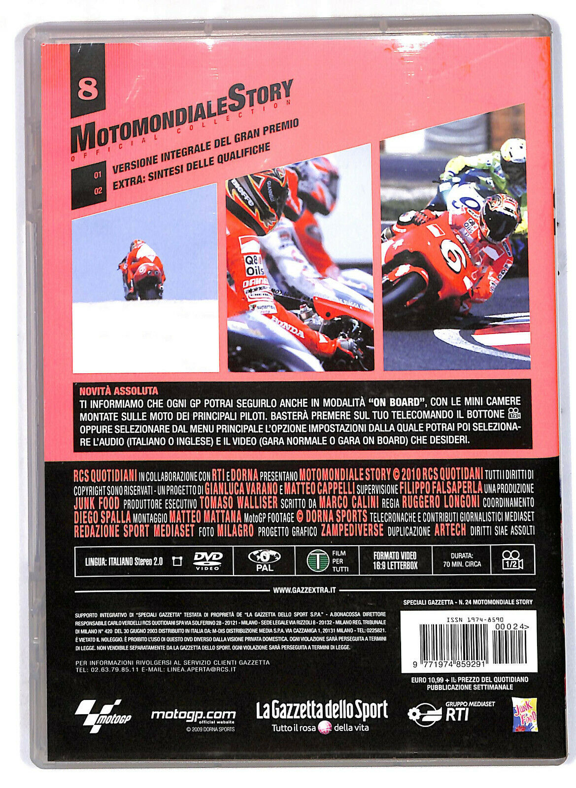EBOND Motomondiale Story - Suzuka 1998 Biaggi Vs Okada Vol.8 DVD D574633