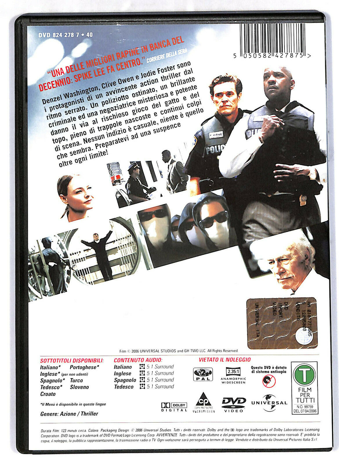 EBOND Inside Man DVD D574645