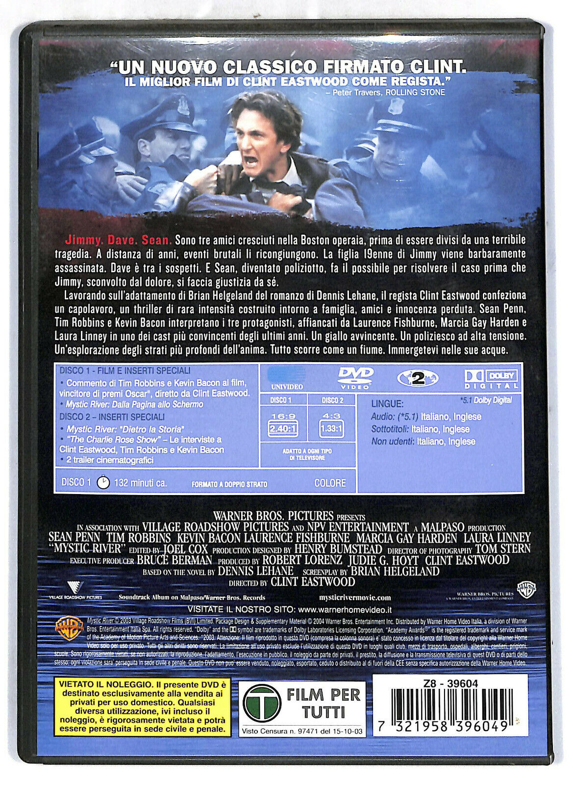 EBOND Mystic River DVD Edizione 2 Dischi D574742
