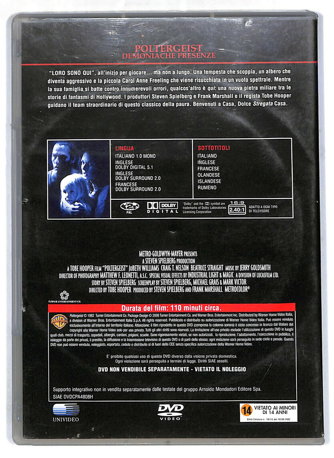 EBOND Poltergeist - Demoniache Presenze DVD D575203