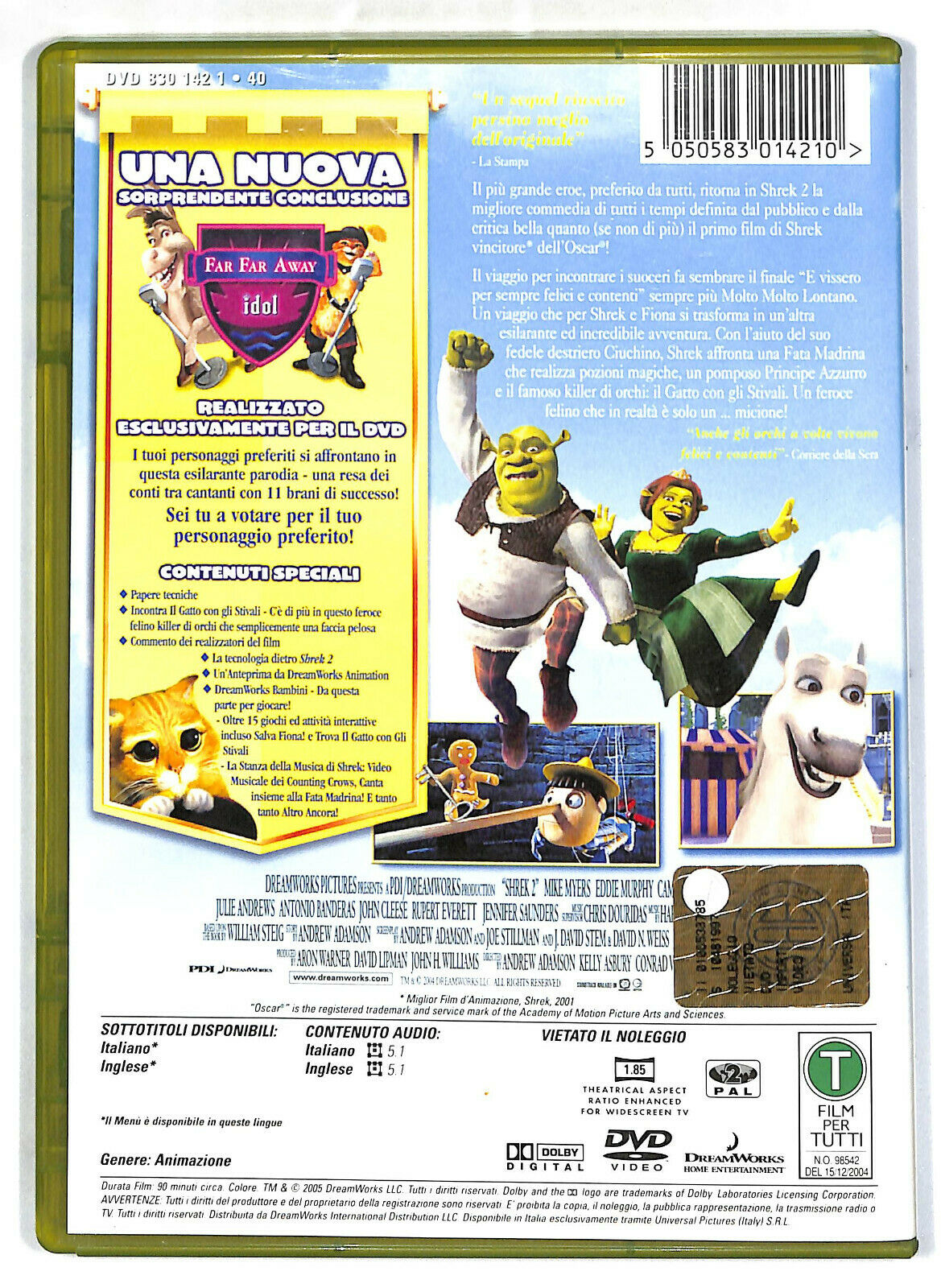 EBOND Shrek 2 DVD D575221