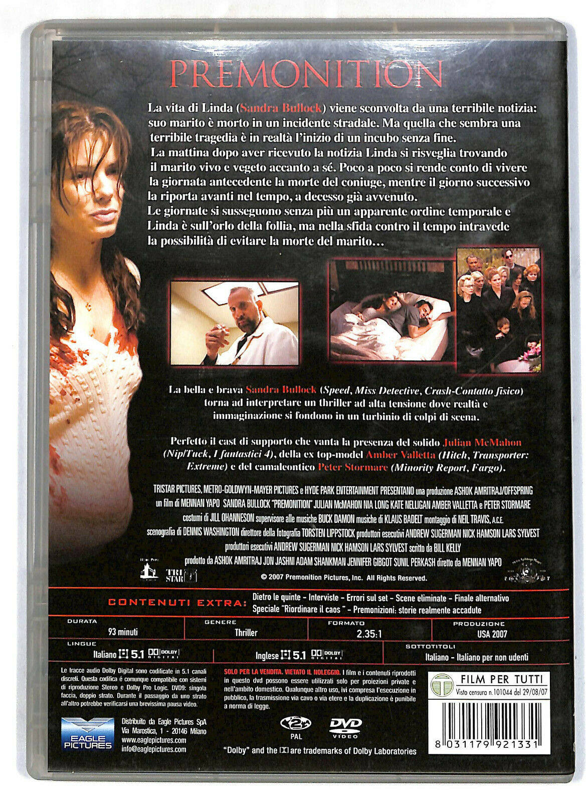 EBOND Premonition DVD D575226