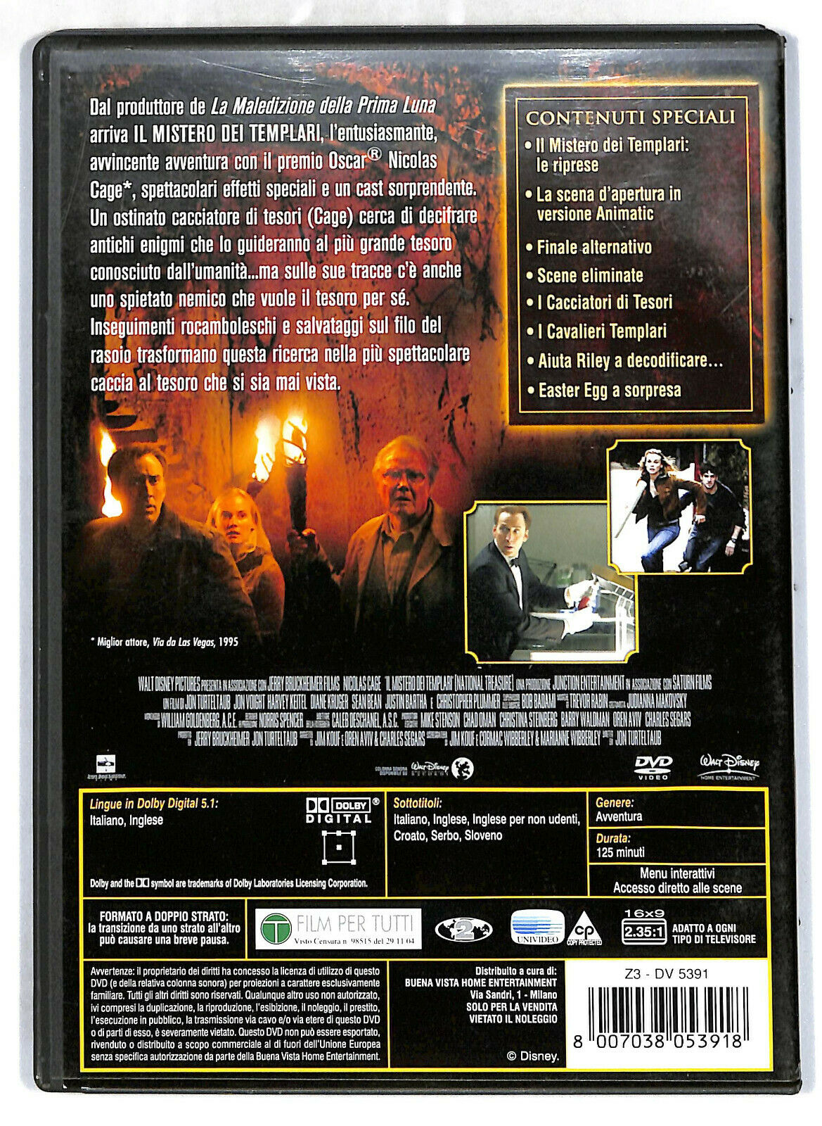 EBOND Il Mistero Dei Templari DVD D575238