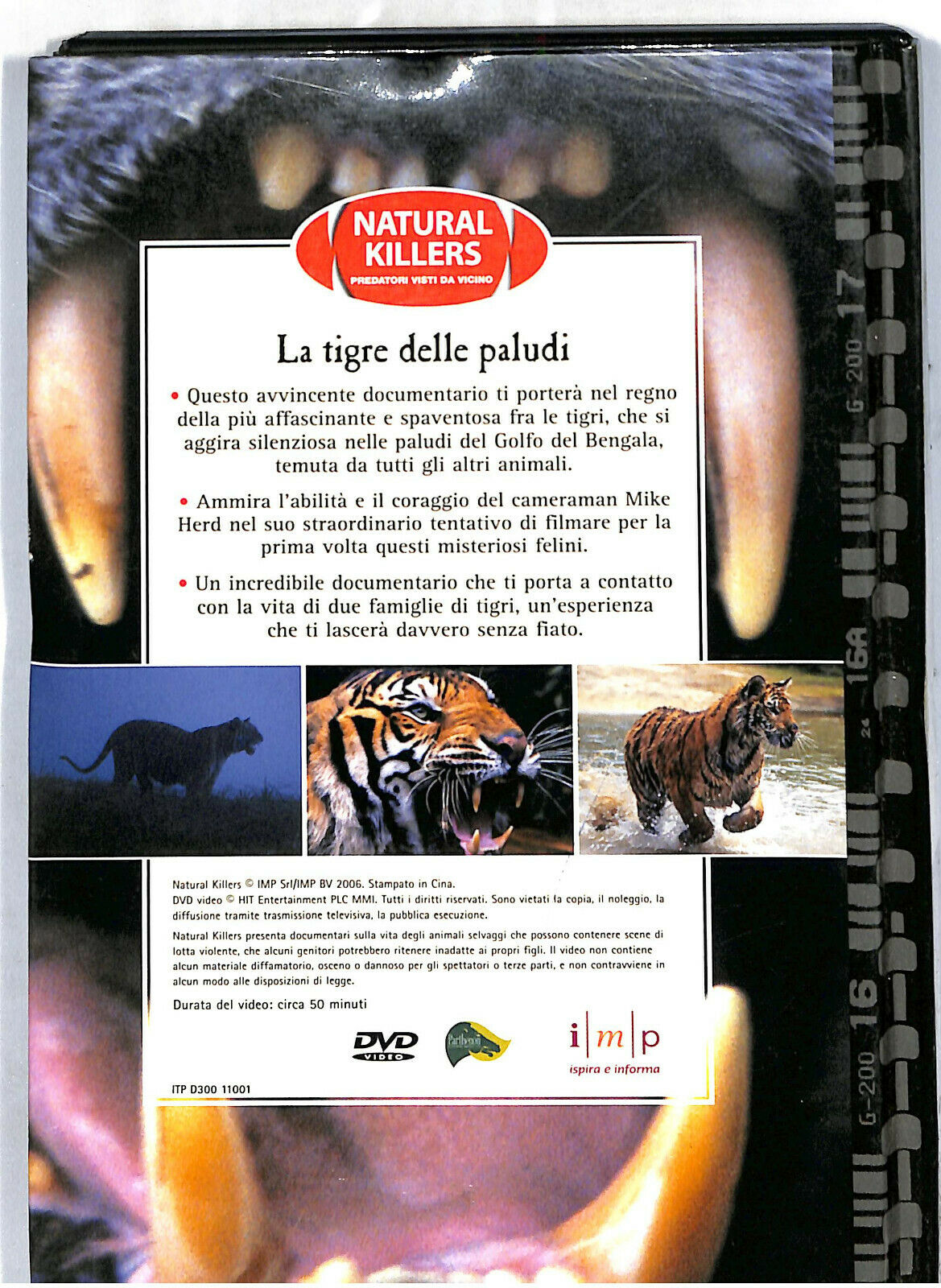 EBOND Tigre Delle Paludi DVD Editoriale D575246