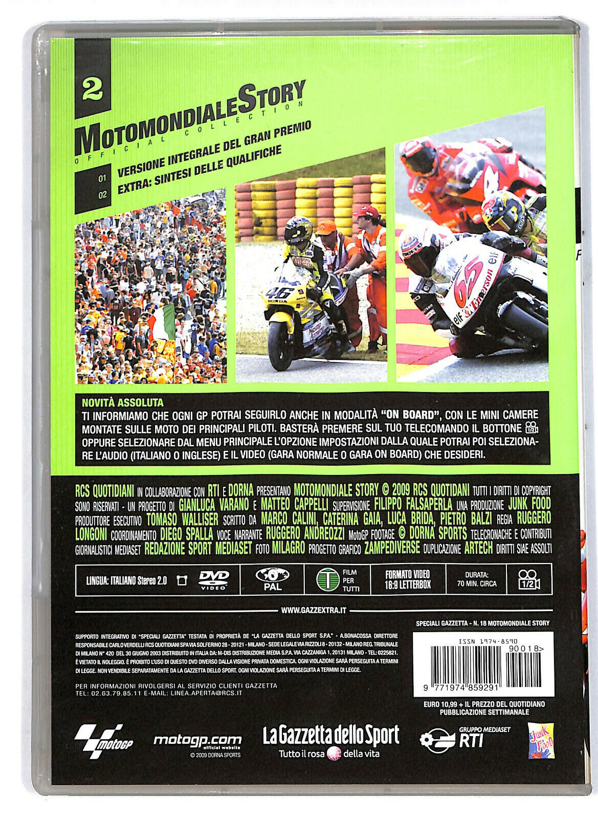 EBOND Motomondiale Story - Mugello 2000 Vol.2 DVD Editoriale D575321