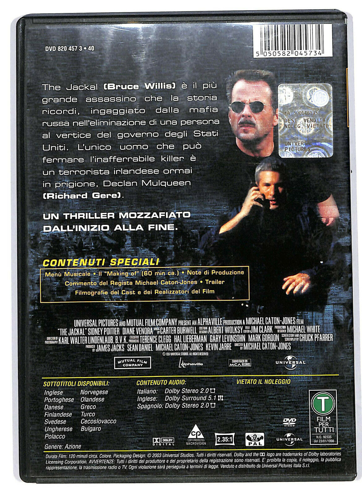 EBOND The Jackal DVD D575357