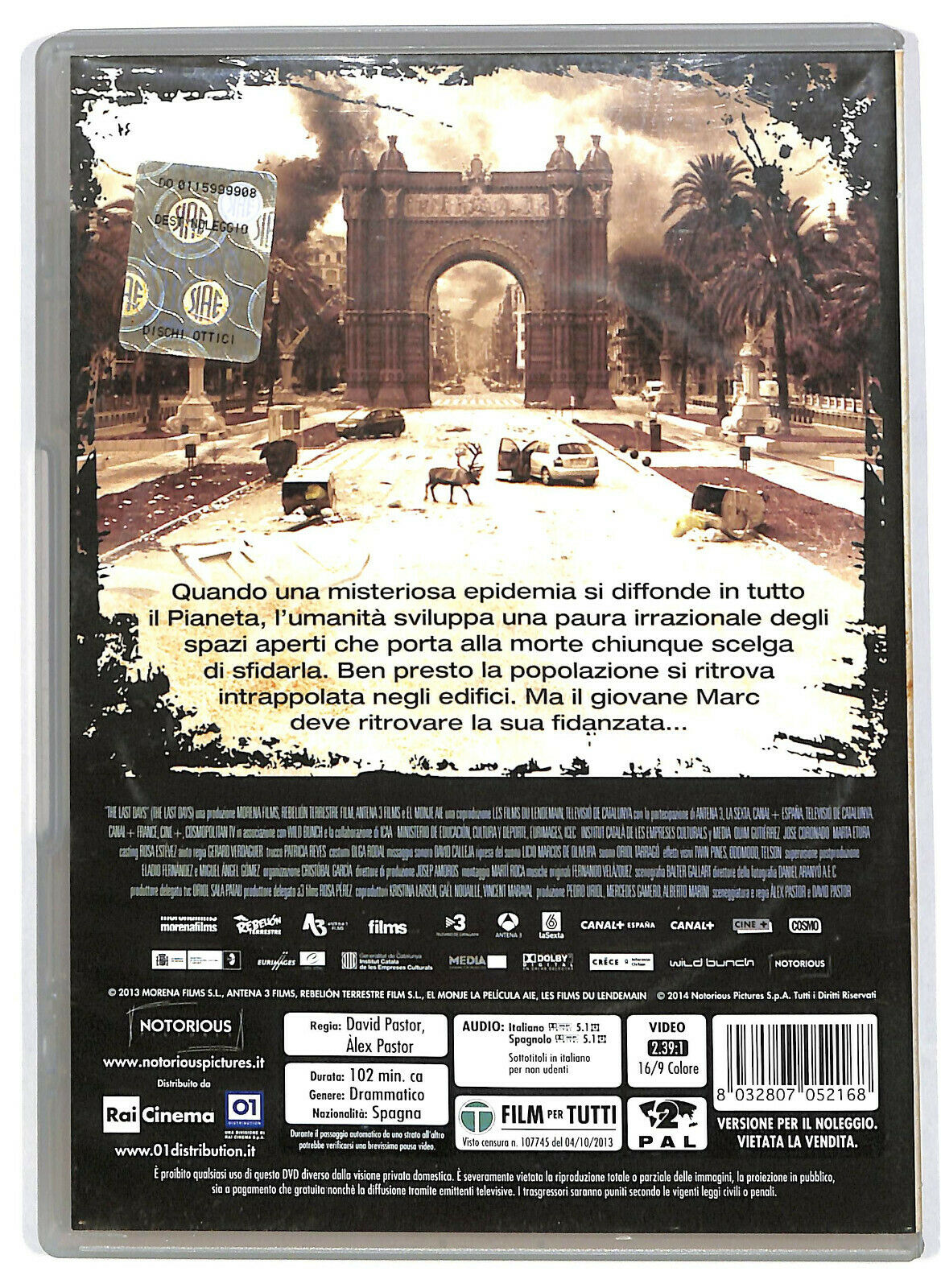 EBOND The Last Days DVD Ex Noleggio D576709