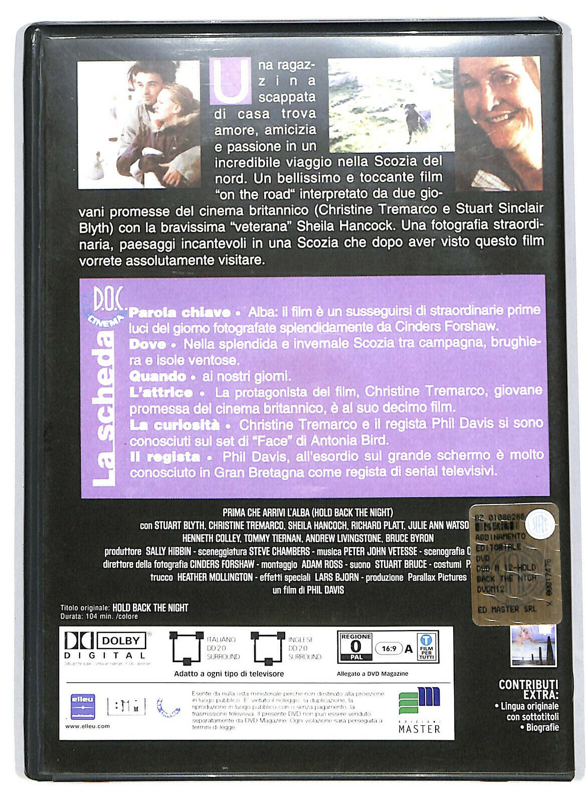 EBOND Hold Back The Night DVD D576733