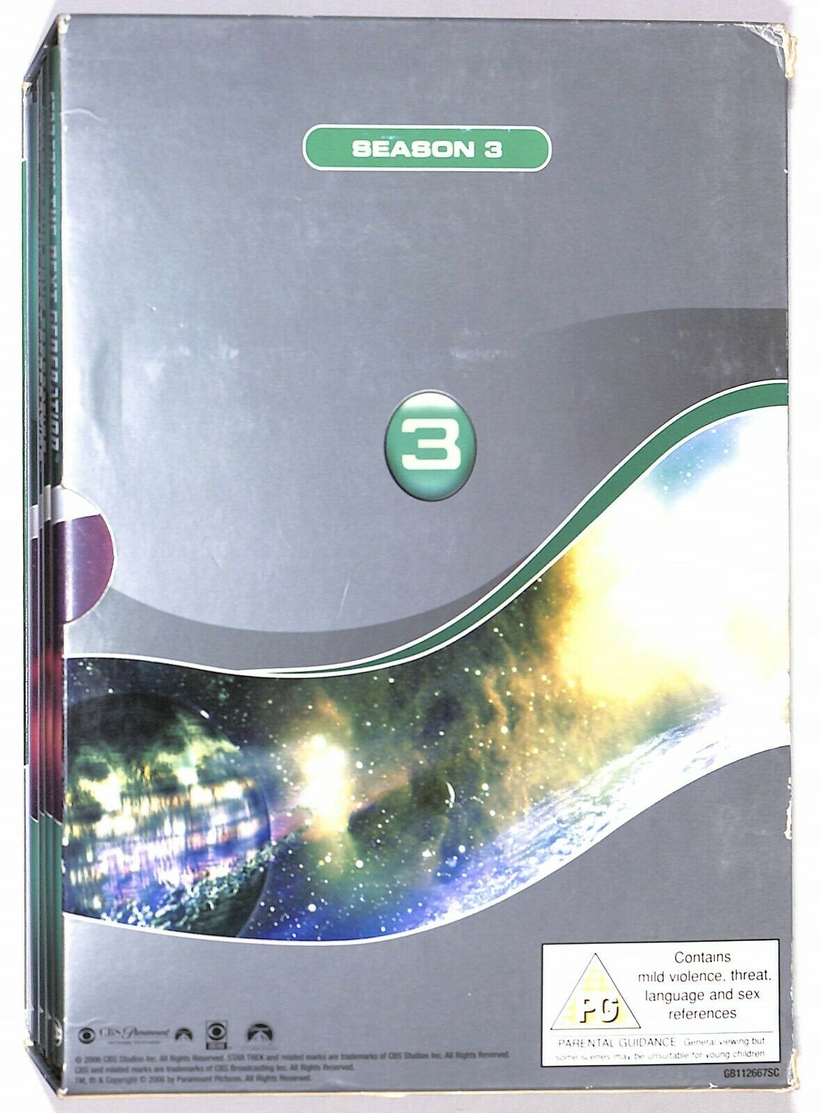 EBOND Star Trek The Next Generation Stagione 3 - 7 DVD - 26 Episodi D577354