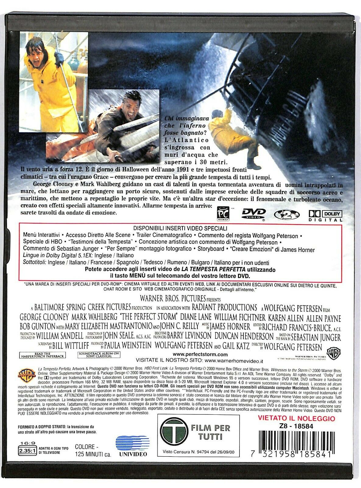 EBOND La Tempesta Perfetta DVD Snapper D577644