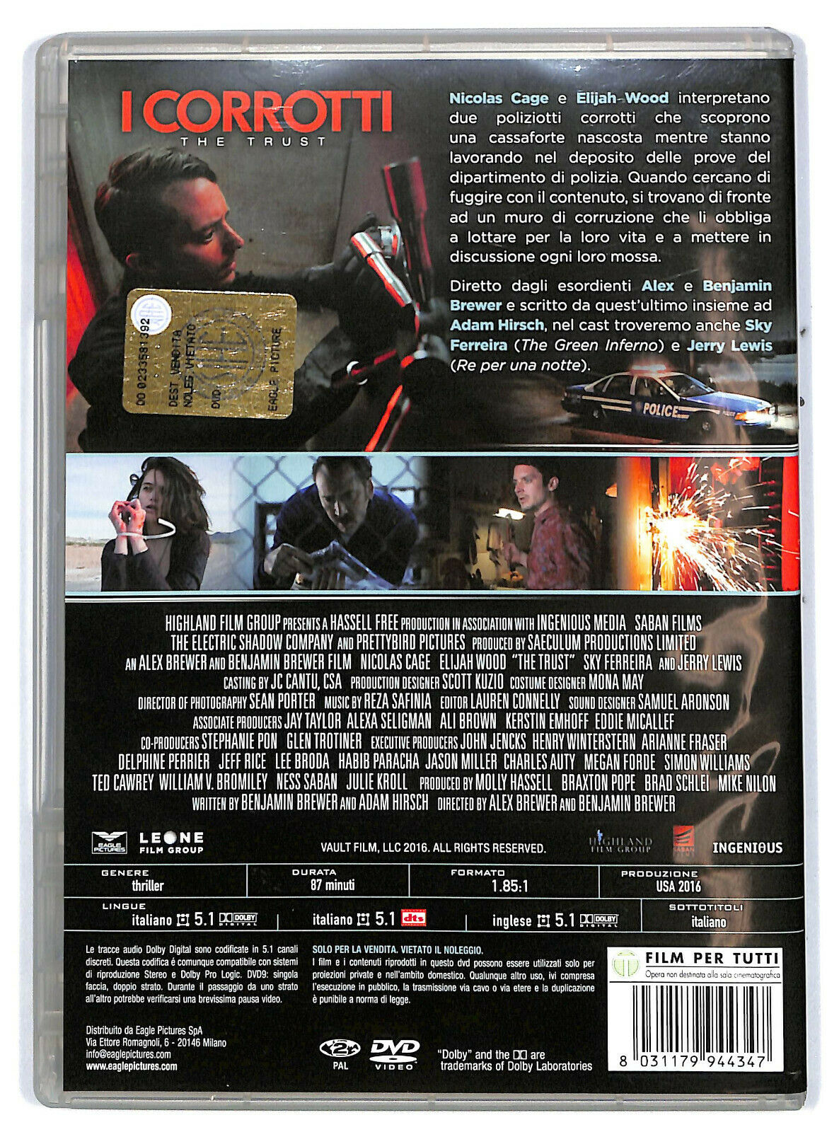 EBOND I Corrotti-the Trust DVD D577713