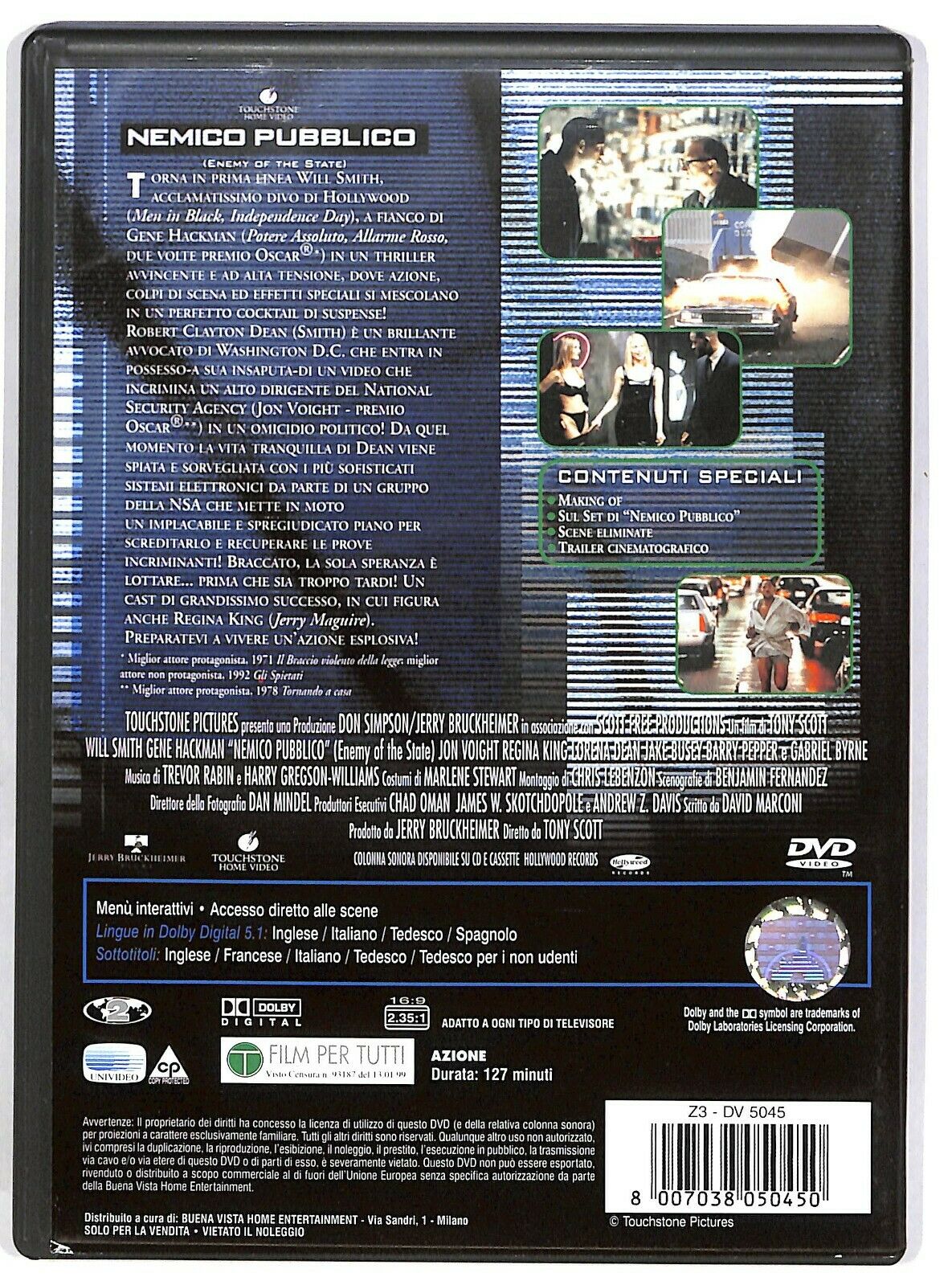 EBOND Nemico Pubblico Con Will Smith Special Edition DVD D577844