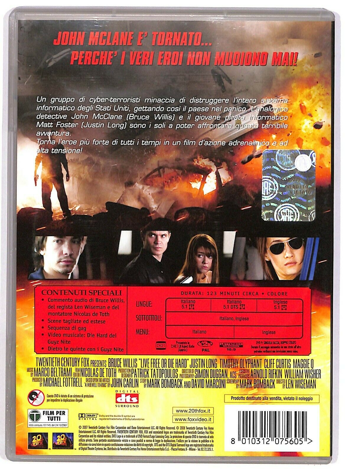 EBOND Die Hard Vivere o Morire DVD D577935
