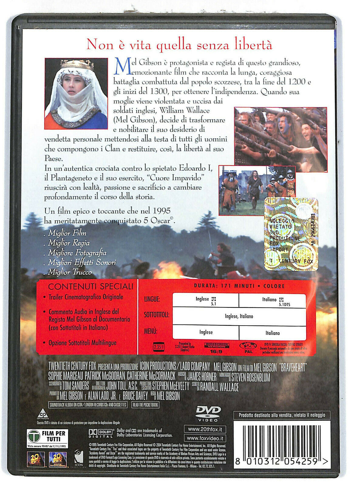 EBOND Braveheart DVD D578004