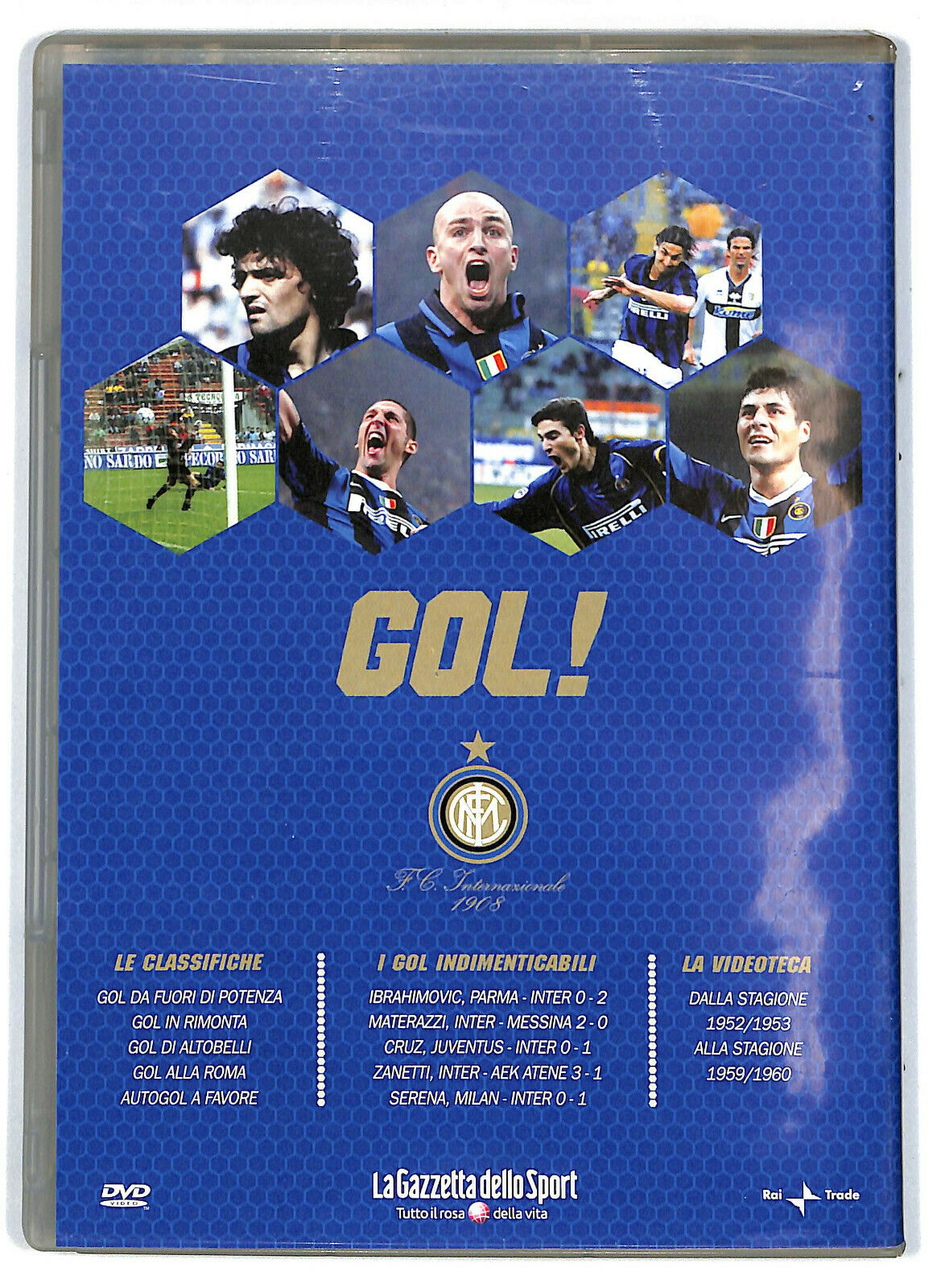 EBOND Gol! - Da Mazzola A Ibrahimovic Vol. 1 DVD Editoriale D578043