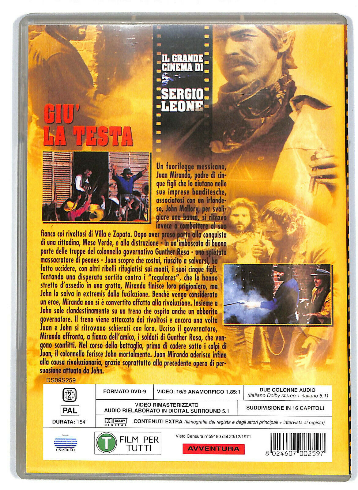 EBOND Giu La Testa DVD D578046