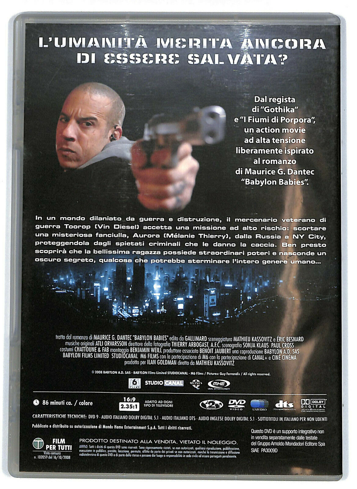 EBOND Babylon A.d DVD Editoriale D578056