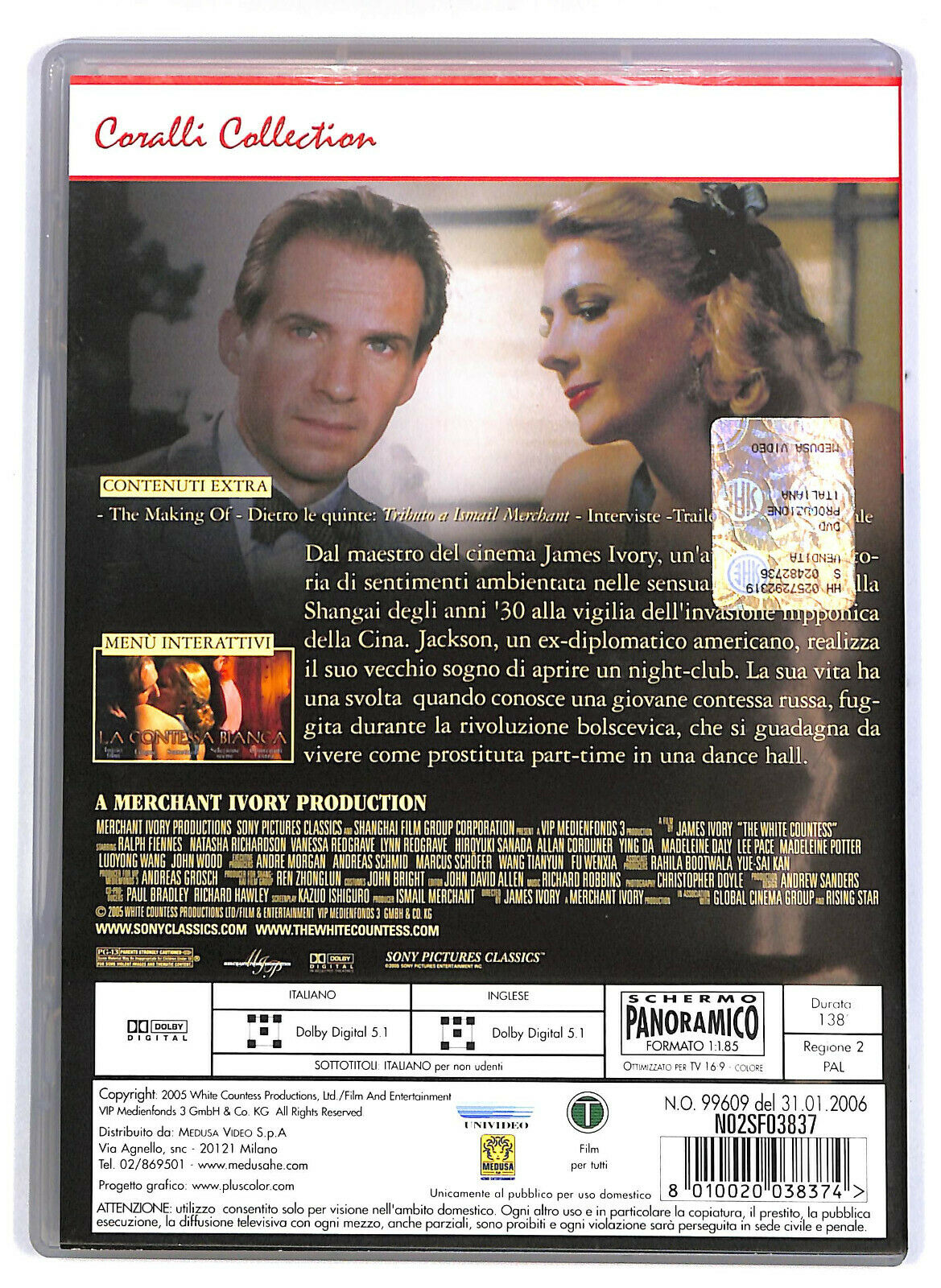 EBOND La Contessa Bianca DVD D578229