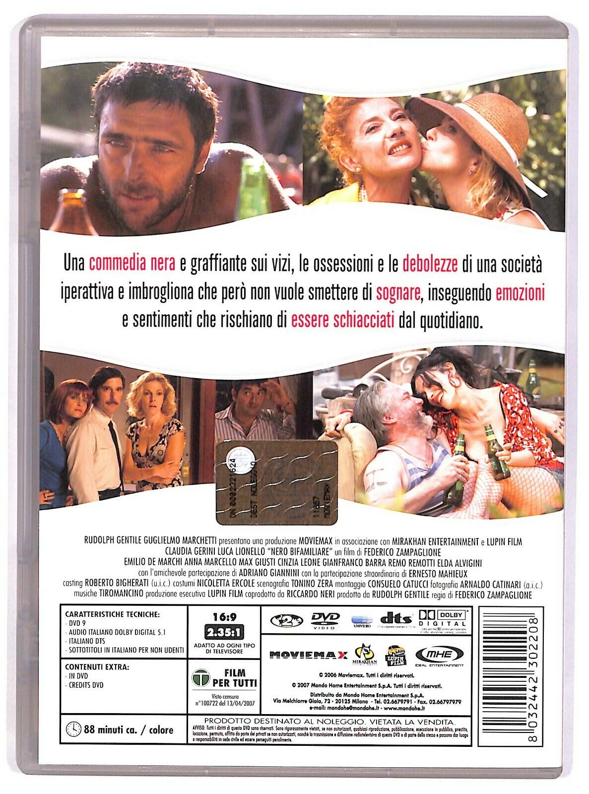 EBOND Nero Bifamiliare DVD Ex Noleggio D578319