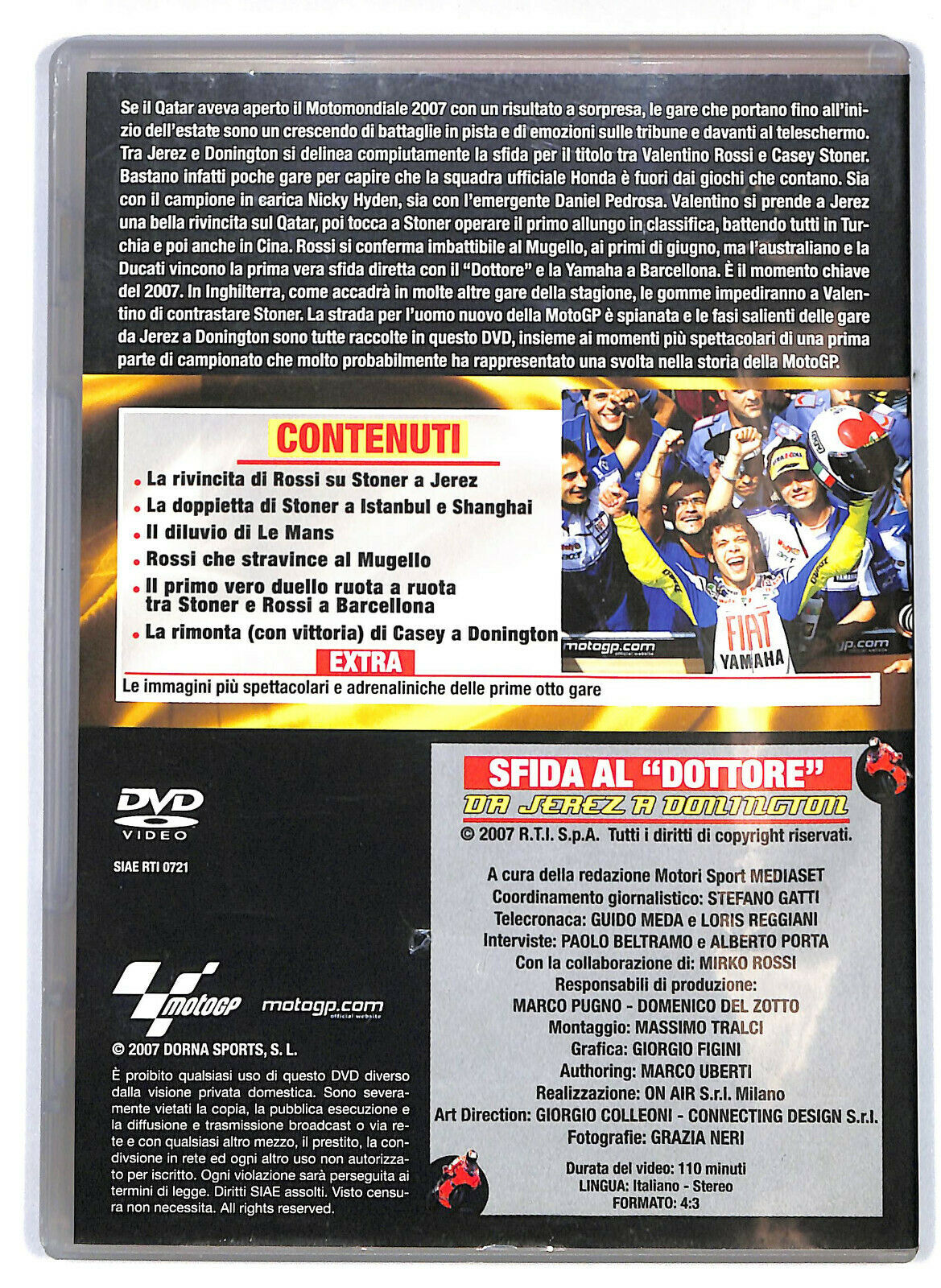 EBOND Moto Gp 2007 - Sfida Al Dottore DVD Editoriale D578618