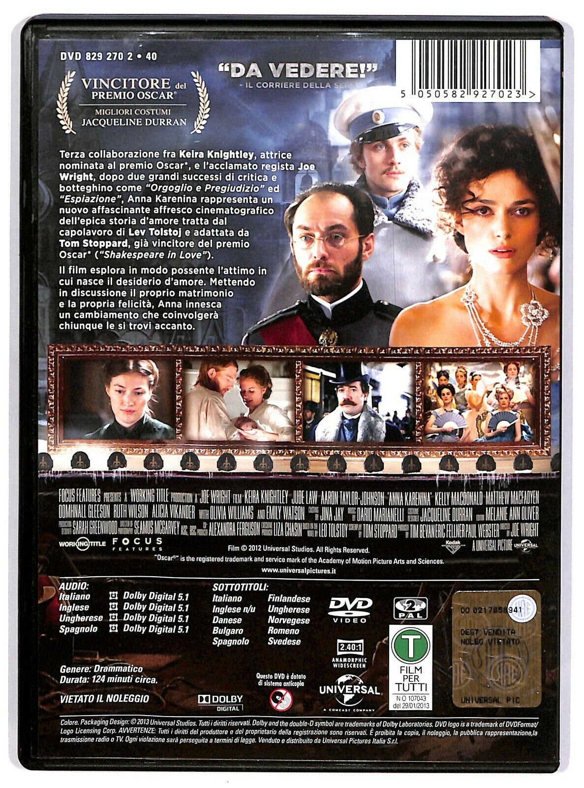 EBOND Anna Karenina (2012) Con Keira Knightley DVD 579417 D579417