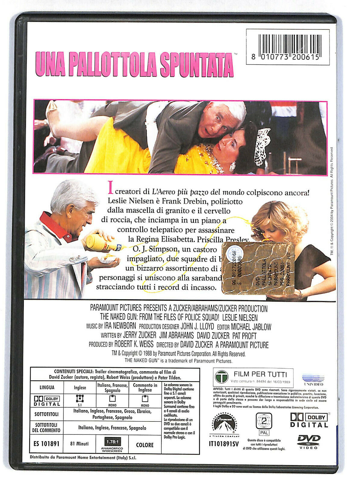 EBOND Una Pallottola Spuntata DVD D579514
