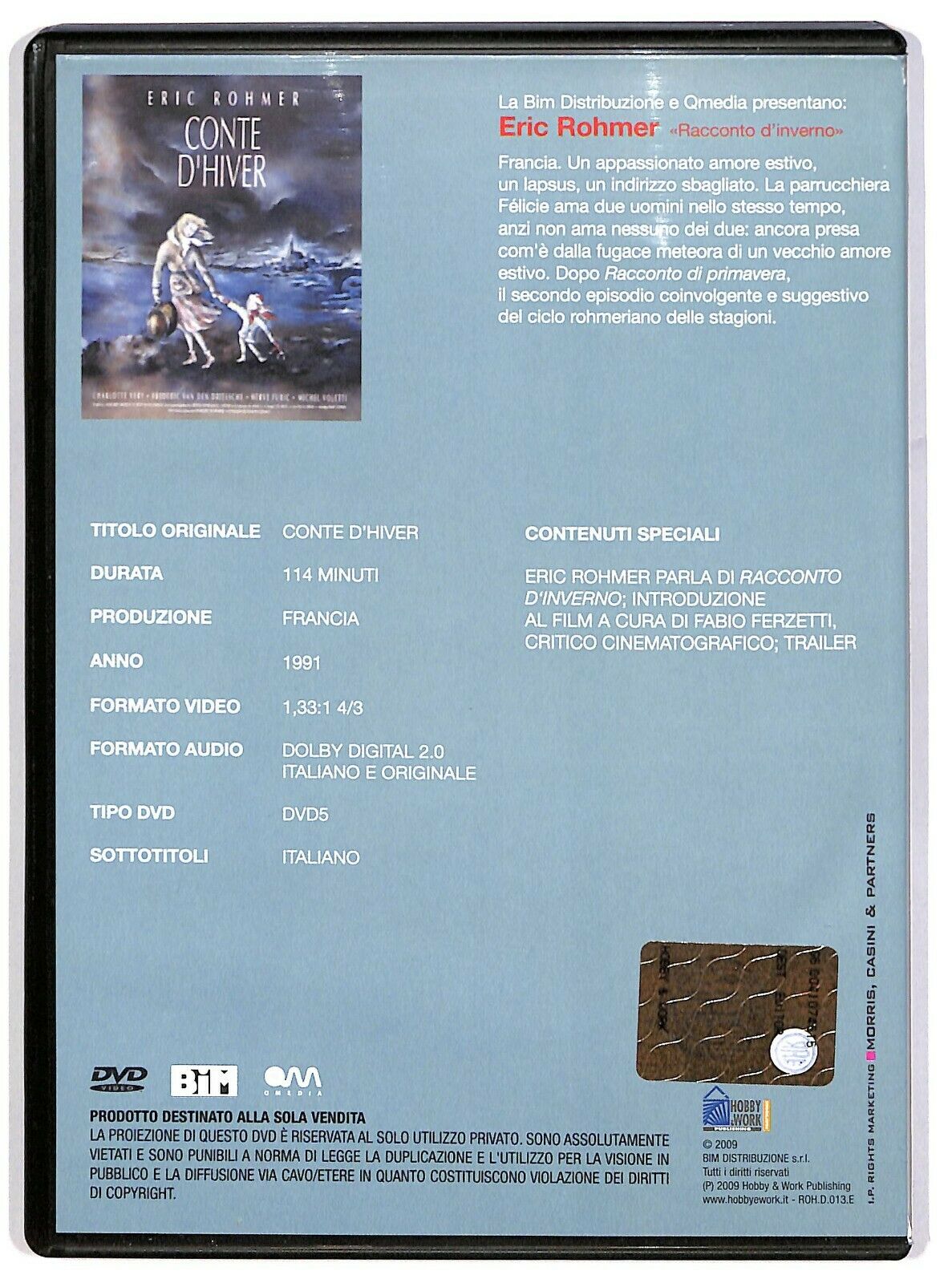 EBOND Racconto D'inverno Di Eric Rohmer DVD Editoriale D579944