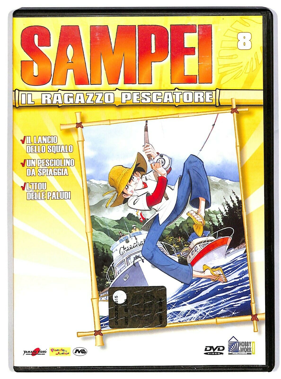 EBOND Sampei Il Ragazzo Pescatore Vol.8 Eps. 22-23-24 DVD Editoriale D580109