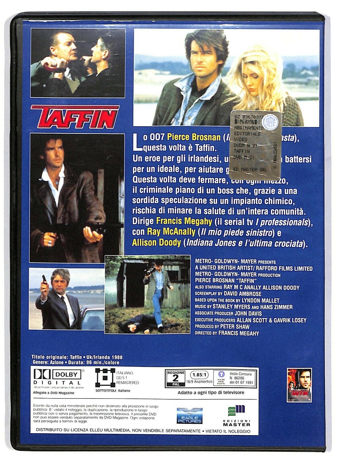 EBOND Taffin Con Pirce Brosnan DVD Editoriale D580119
