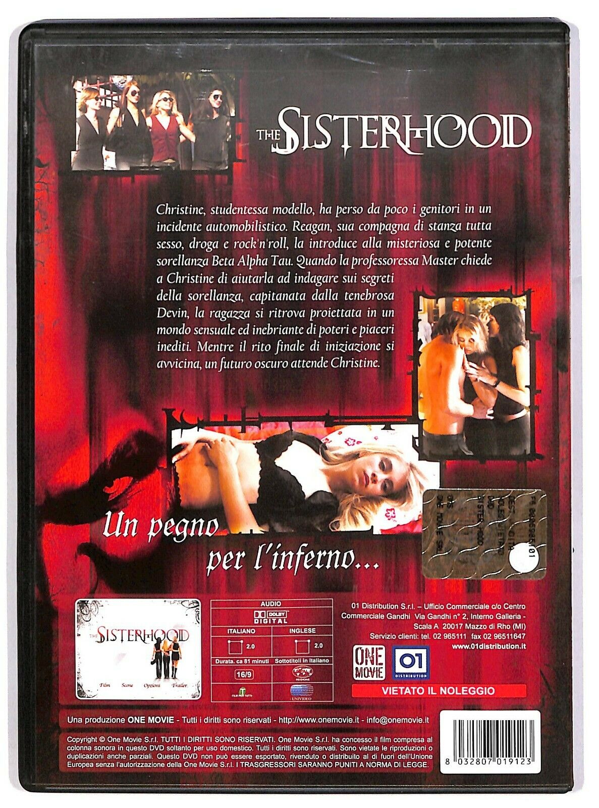 EBOND The Sisterhood Di David Decoteau DVD D580123