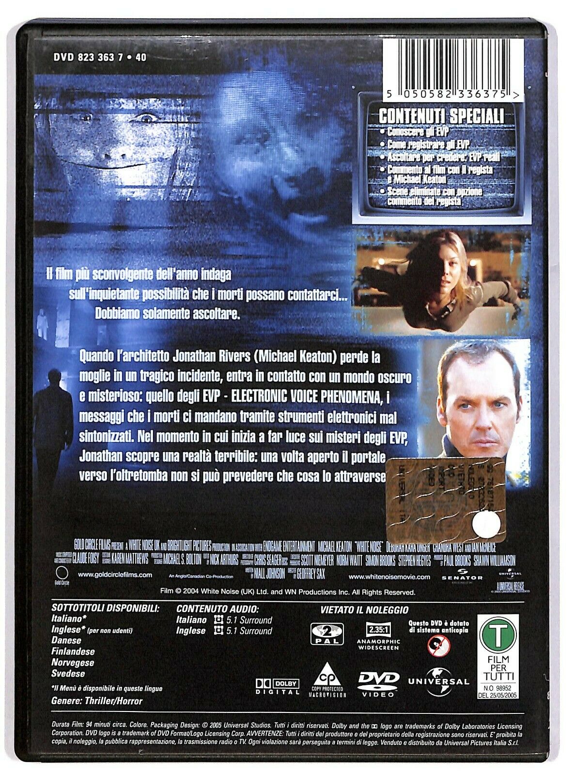 EBOND White Noise Con Michael Keaton DVD D580131