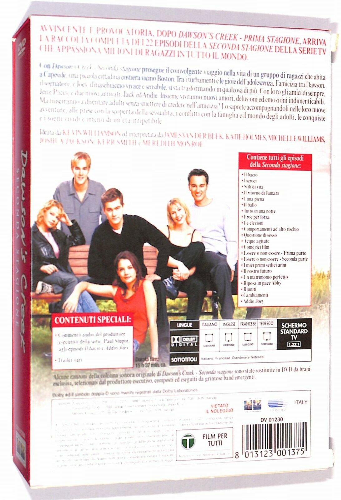 EBOND Dawson's Creek. Stagione 2 (6 DVD) D580149